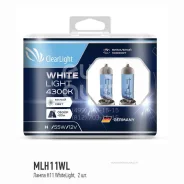 �������� ����! ������� 12V H11 55W PGJ19-2 4300K (���� 2��) White Light Clearlight MLH11WL MLH11WL ����