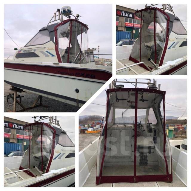 Тент на лодку. Дуги на лодку, дуги для тента Ходовой тент на лодку во ...