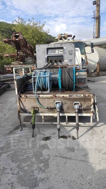 Услуги/аренда компрессора 175 с отбойными молотками Владивосток