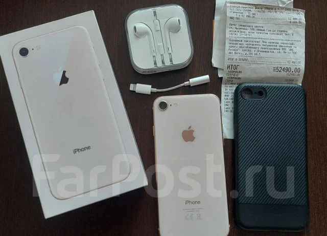 Apple iPhone 8. �/�, 64 ��, �������, 4G LTE ����