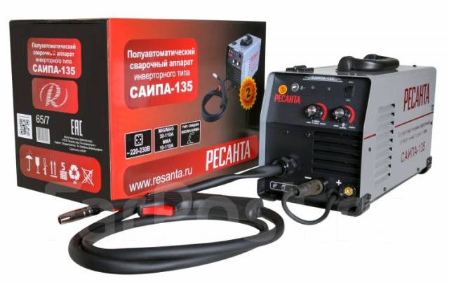 Сварочный полуавтомат Ресанта Саипа Саипа-135, новый, в наличии. Цена ...