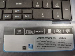 Acer Aspire 5738ZG. 15.6", 2,2����, ��� 3072 ��, ���� 250���, WiFi, Bluetooth, ����������� �� 1��. ����