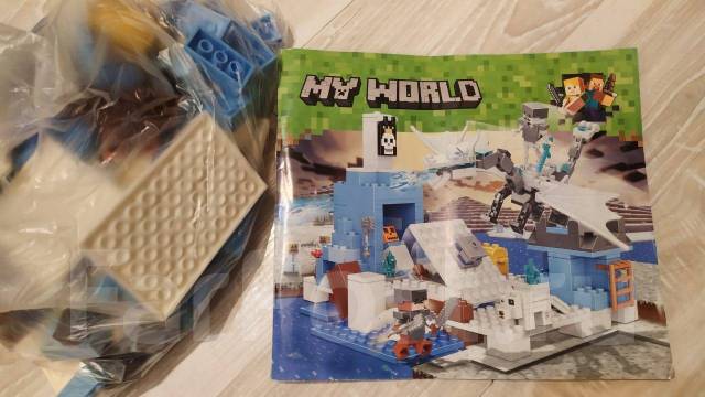 Лего майнкрафт, lego minecraft, my world minecraft, б/у, в наличии ...