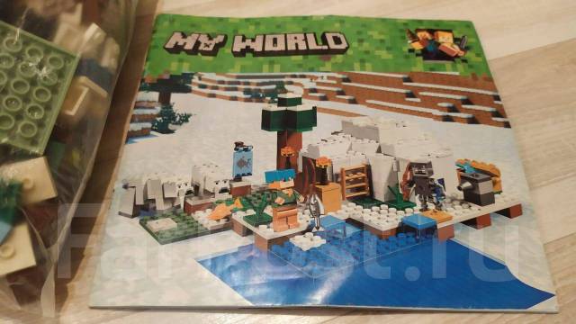 Лего майнкрафт, lego minecraft, my world minecraft, б/у, в наличии ...
