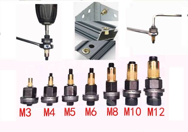 Насадка заклепочник 1/4