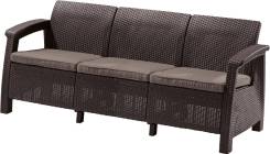 ������� ����� ��� ����� ����������� "Corfu Triple Love Seat " Keter ����