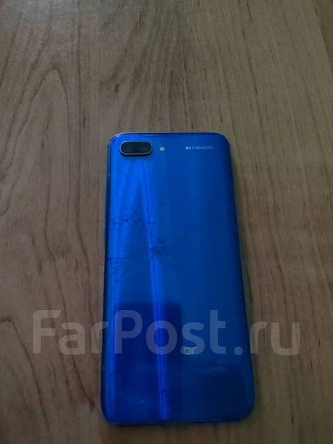 Телефон, Honor 10, 64 гб, 5.84", моноблок, синий, фиолетовый, 3G, 4G ...