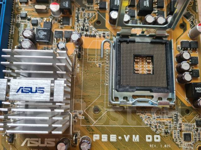 Материнская плата LGA775, ASUS P5E-VM DO iQ35, б/у, в наличии. Цена: 1 ...