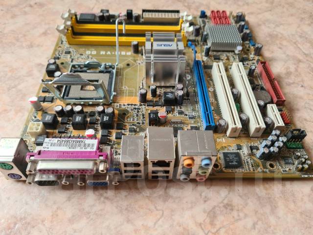 Материнская плата LGA775, ASUS P5E-VM DO iQ35, б/у, в наличии. Цена: 1 ...