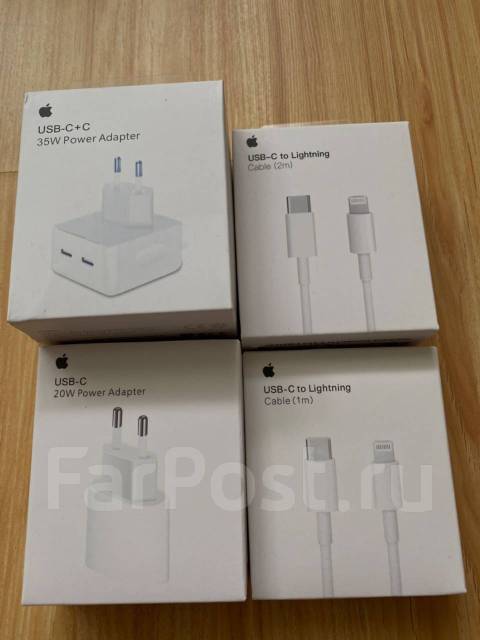 Зарядное устройство Apple iPhone, новый, в наличии. Цена: 850₽ во ...