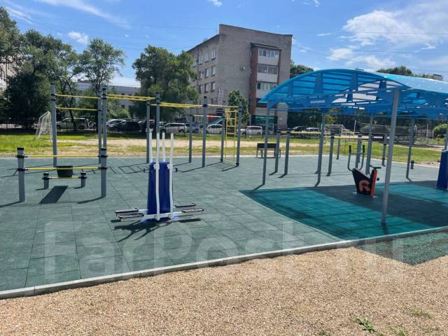 Монтаж спортивного оборудования, детских площадок во Владивостоке