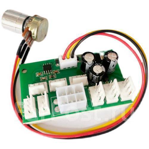 Шим-регулятор. Регулятор оборотов для вентилятора.12V, 8 каналов, новый ...