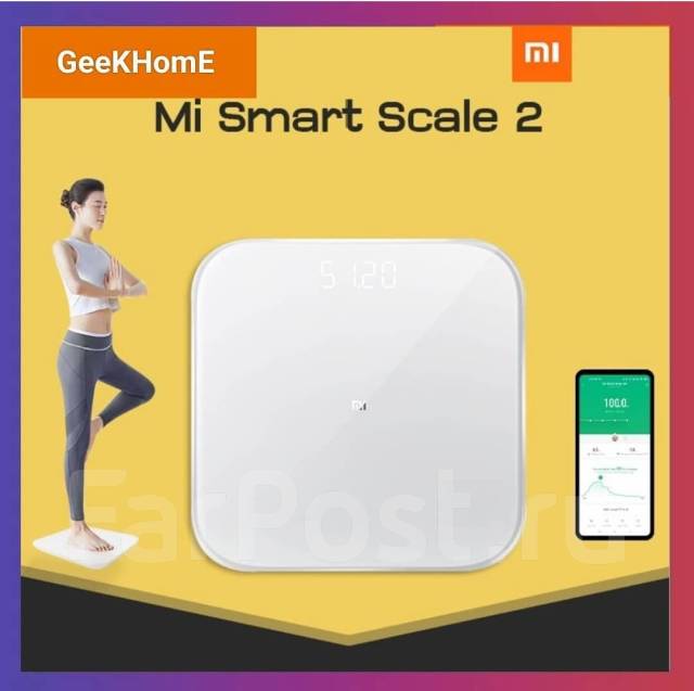 Умные Bluetooth Весы Xiaomi Mi Smart Scale 2 (электронные), новый, в ...