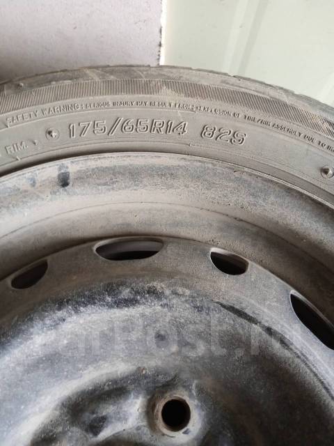 175/65/14 лето на штамповках 4х100 Falken 5 шт, 14", 1 шт, 175 мм, 65 % ...