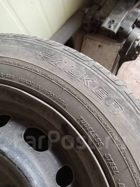 175/65/14 лето на штамповках 4х100 Falken 5 шт, 14", 1 шт, 175 мм, 65 % ...