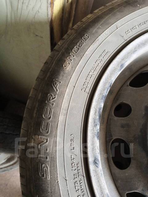 175/65/14 лето на штамповках 4х100 Falken 5 шт, 14", 1 шт, 175 мм, 65 % ...
