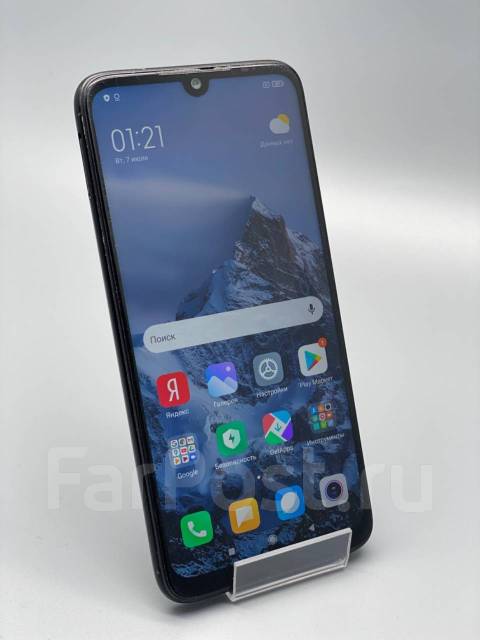 Телефон Xiaomi Redmi Note 7 64 гб 630 моноблок черный 4g Lte Dual Sim Nfc бу в 5582