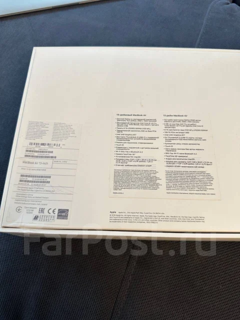 Apple MacBook Air 13 2018 MREA2. 13.3", 1,6����, ��� 8 ��, ���� 128���, WiFi: 1, Bluetooth: 1 ����