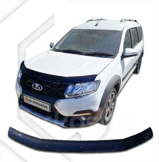 Дефлектор капота ВАЗ Lada Largus (2021-н. в. ) купить во Владивостоке ...
