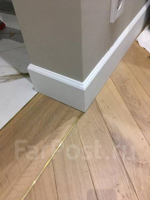 Монтаж и установка плинтуса ДП, МДФ, Кварцвинил, укладка ламината во ...