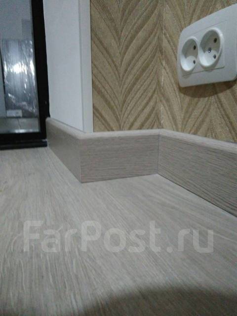 Монтаж и установка плинтуса ДП, МДФ, Кварцвинил, укладка ламината во ...