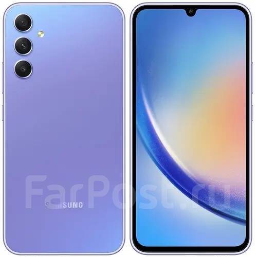 Смартфон Samsung Galaxy A54, 128 гб, 6.60", 3G, 4G LTE, Dual-SIM, новый ...