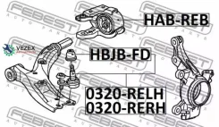 ����� ������� �������� ������ ����� Febest 0320RELH 0320RELH ����