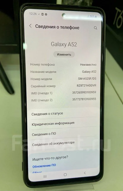 Samsung Galaxy A52. �/�, 128 ��, ������ ����