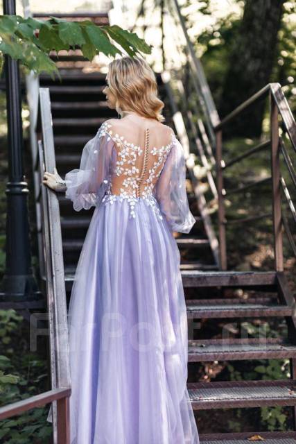 Платье на выпускной, 40, 42, 80,0 см, 60,0 см, 90,0 см, лето, новый, в ...