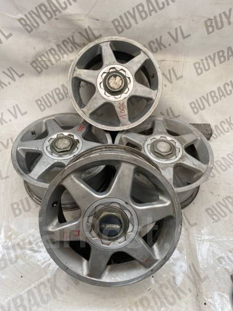 Диски Via R14, Asiss, 14", 1 шт, 5x100, 5x114.3, 62,0 мм. 4 шт, б/у, в ...