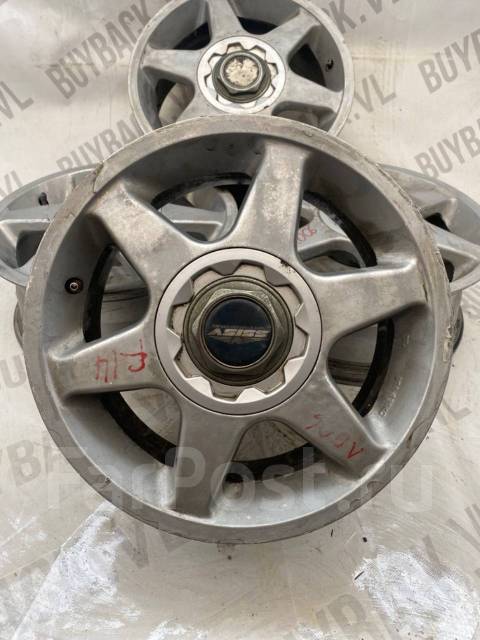 Диски Via R14, Asiss, 14", 1 шт, 5x100, 5x114.3, 62,0 мм. 4 шт, б/у, в ...