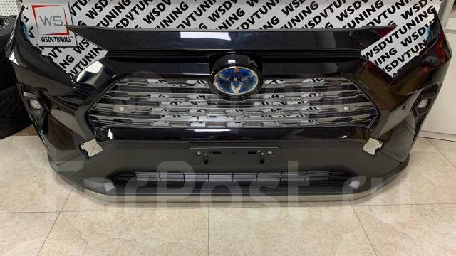 Бампер передний Toyota RAV4 /2018-2022 Оригинал Б/У в сборе купить в ...