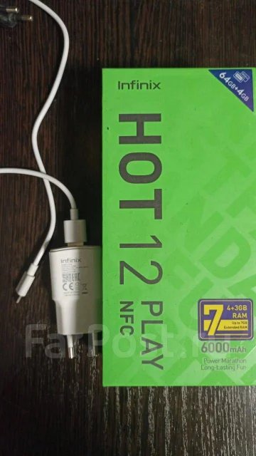 Infinix HOT 12 Play. �/�, 64 �� ����