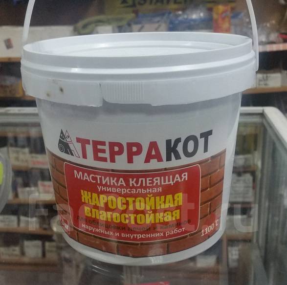Мастика для кладки кафеля жаростойкая Терракот 2,5кг, в наличии. Цена ...