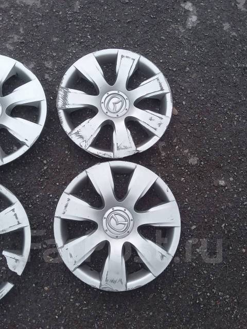Колпаки Mazda, 14", 4 шт, 4 шт, б/у, в наличии. Цена: 800₽ во Владивостоке