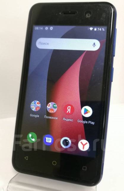 Смартфон BQ 4030G 1/16 Гб, 16 гб, 3.97", синий, 3G, Dual-SIM, б/у, в ...