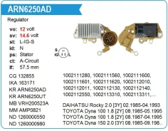 ��������� ���������� Krauf ARN6250AD ARN6250AD ����