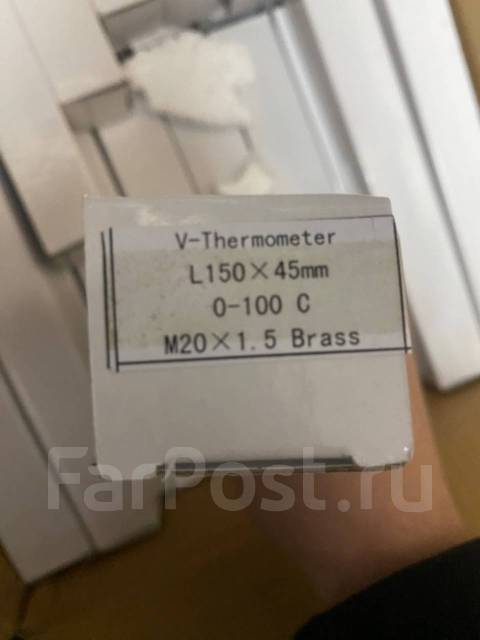 Термометр 0-100°С 45 мм, новый, в наличии. Цена: 1 100₽ во Владивостоке
