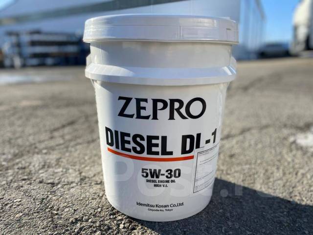 Моторное масло Idemitsu Zepro Diesel DL-1 5W30 20л, полусинтетическое ...