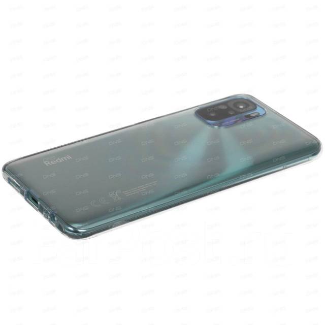 Смартфон Xiaomi Redmi Note 10 (4+64GB), 64 гб, 6.43", моноблок, зеленый ...