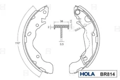 ������� hyu elantra xd br814 HOLA BR814 ����