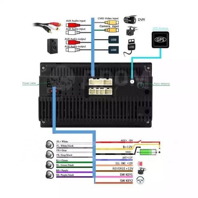 Mekede ts7 магнитола схема подключения