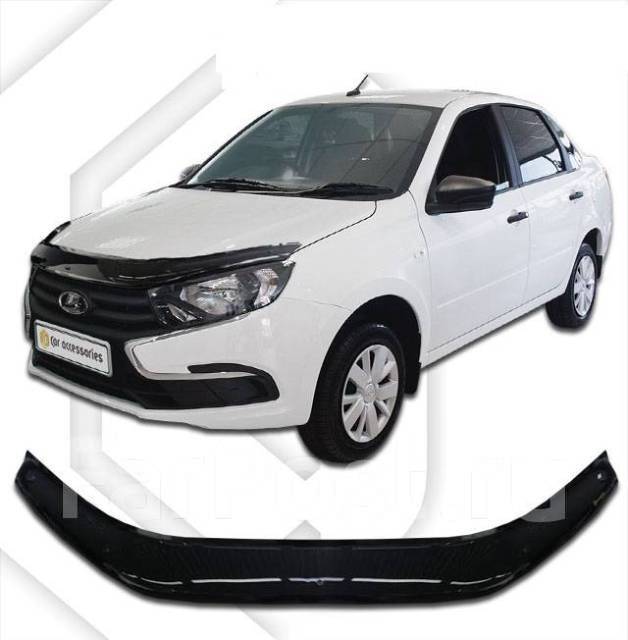 Дефлектор капота ВАЗ Lada Granta седан (2018–н. в. ) Лада Гранта купить ...