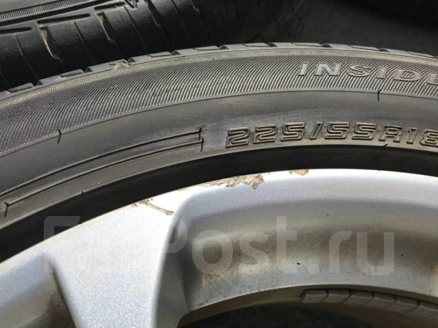 Летняя резина 225/55R18 на литье Mitsubishi Outlander, Delica D5, 18 ...