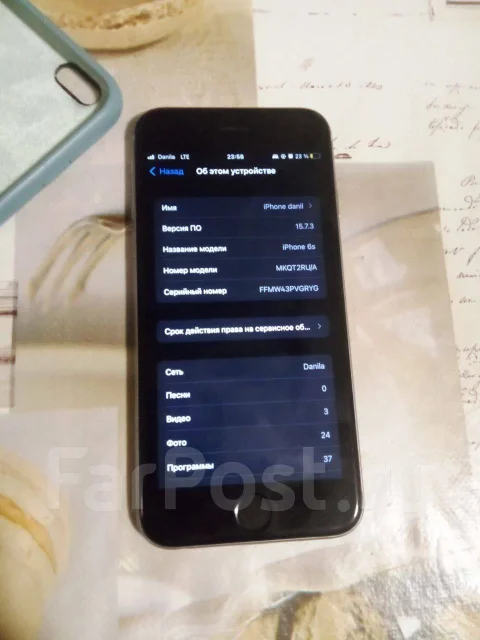 Apple iPhone 6s. �/�, 128 ��, �����������, 3G, 4G LTE ����