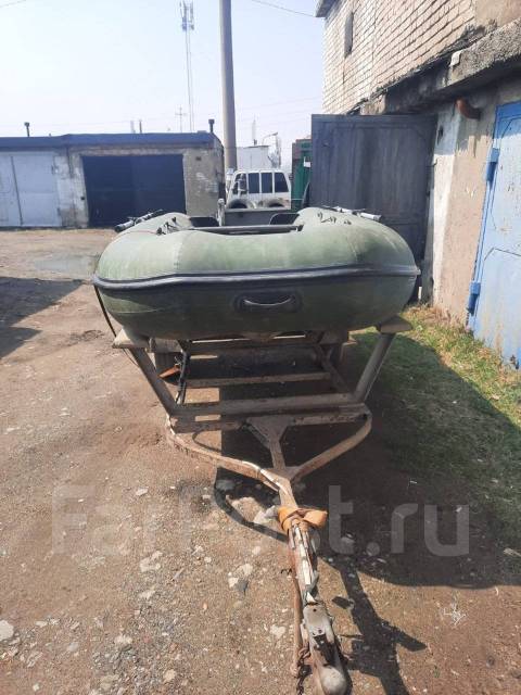 Продам лодку, фрегат 350, без двигателя, бензин, надувной (пвх), б/у, в ...