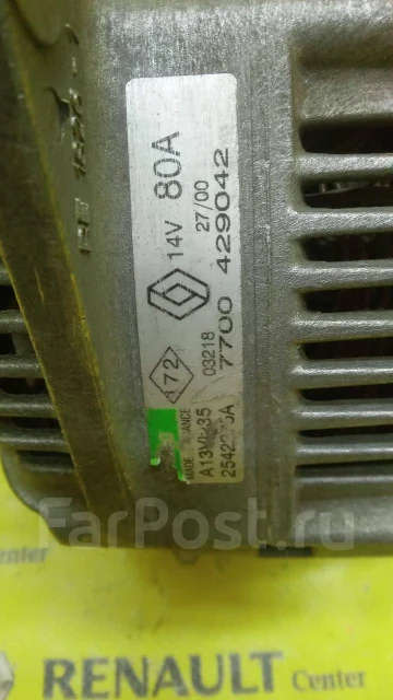 ��������� 80� Valeo 7700429042 7700429042 ����