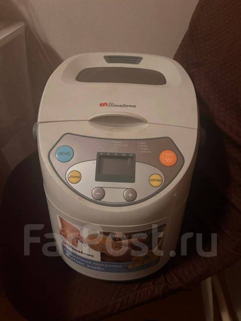 Продам хлебопечку Binatone, б/у, в наличии. Цена: 2 200₽ во Владивостоке