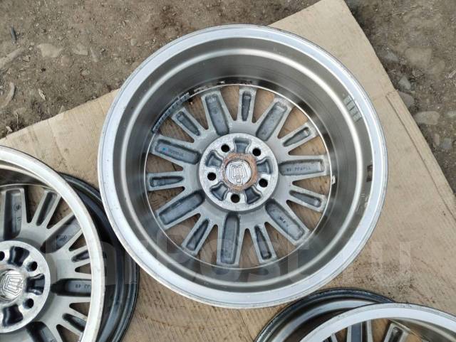 Красивые, оригинальные диски на 17 Toyota/Crown/В цвете тёмный хром, 17 ...
