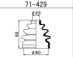 ������� ���� �������� 49594-2Y200/71429 Maruichi 71429 ����